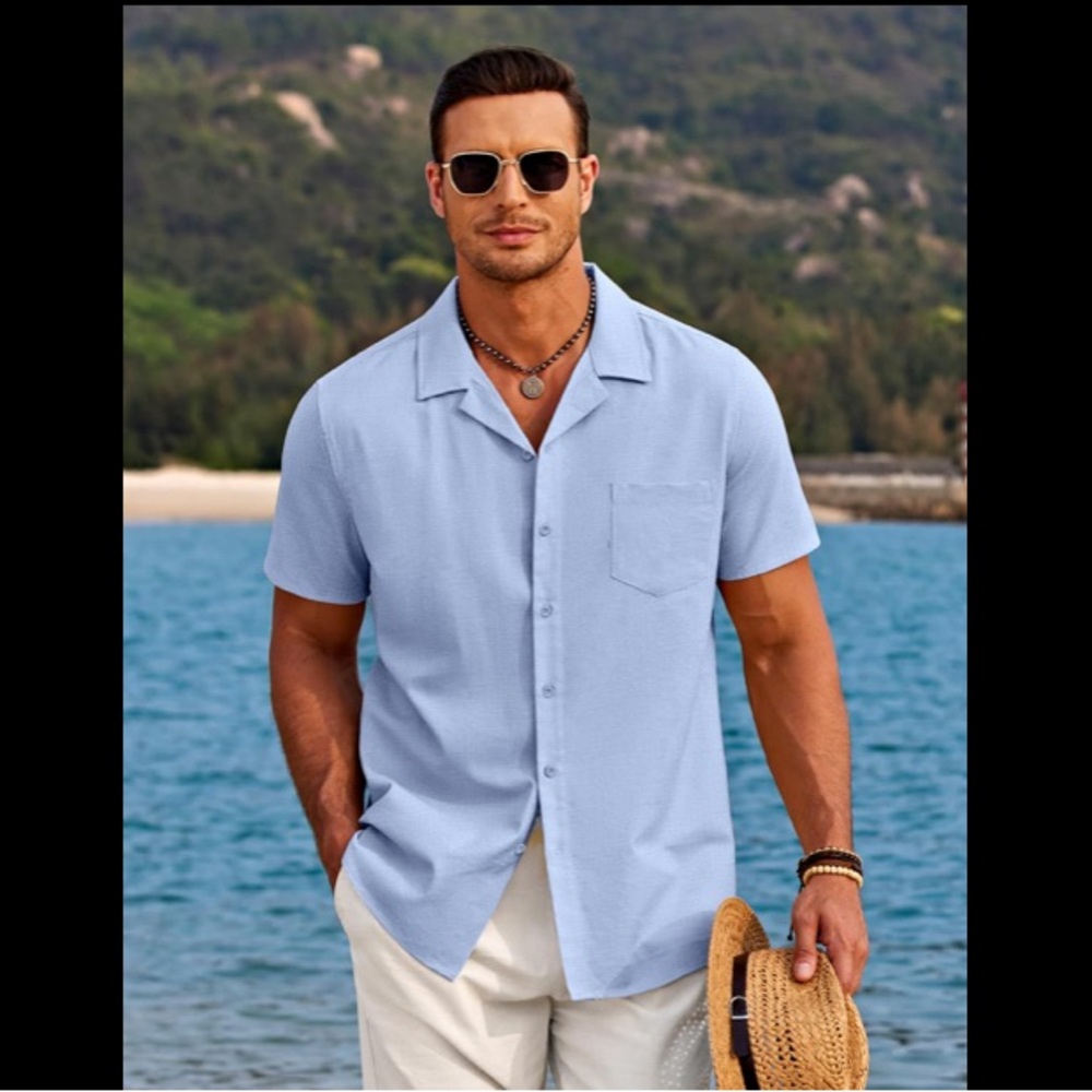 Men’s linen shirt